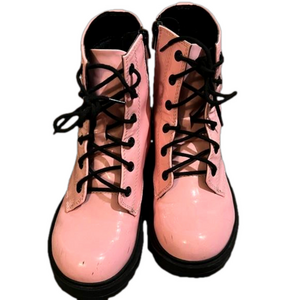 Pink Combat Boots (youth)